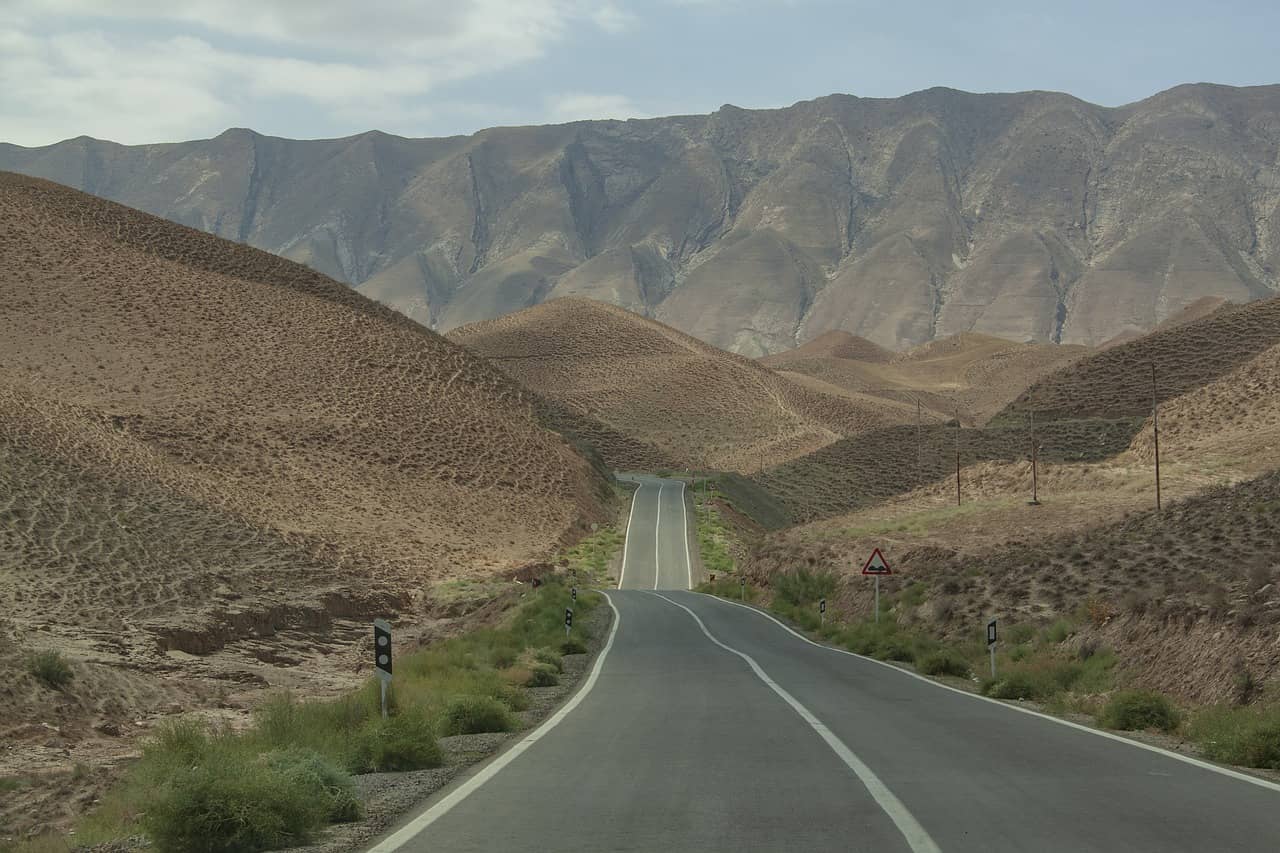 Carretera rural Iran